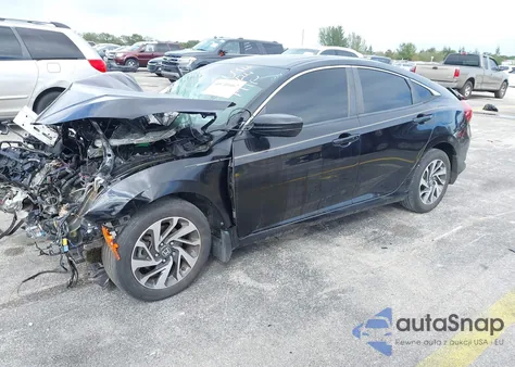 2018 Honda Civic Ex из США, поврежденный, VIN 2HGFC2F77JH591394